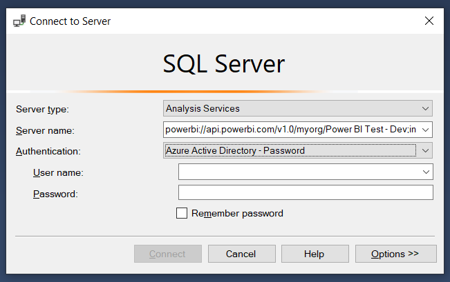 Extract Power BI Metadata with SQL Server Management Studio